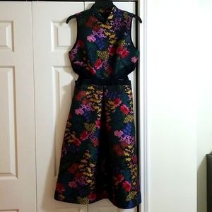 Erdem x HxM floral jacquard dress uk14/eur40/US 10